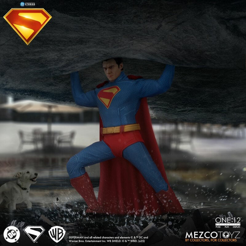 *PRE ORDER* MEZCO ONE:12 COLLECTIVE SUPERMAN (2025) - SUPERMAN AND KRYPTO (ETA MAY)
