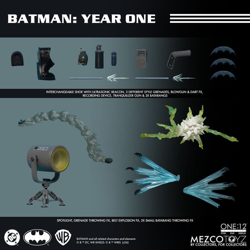 *PRE ORDER* MEZCO ONE:12 COLLECTIVE Batman: Year One (ETA OCTOBER)