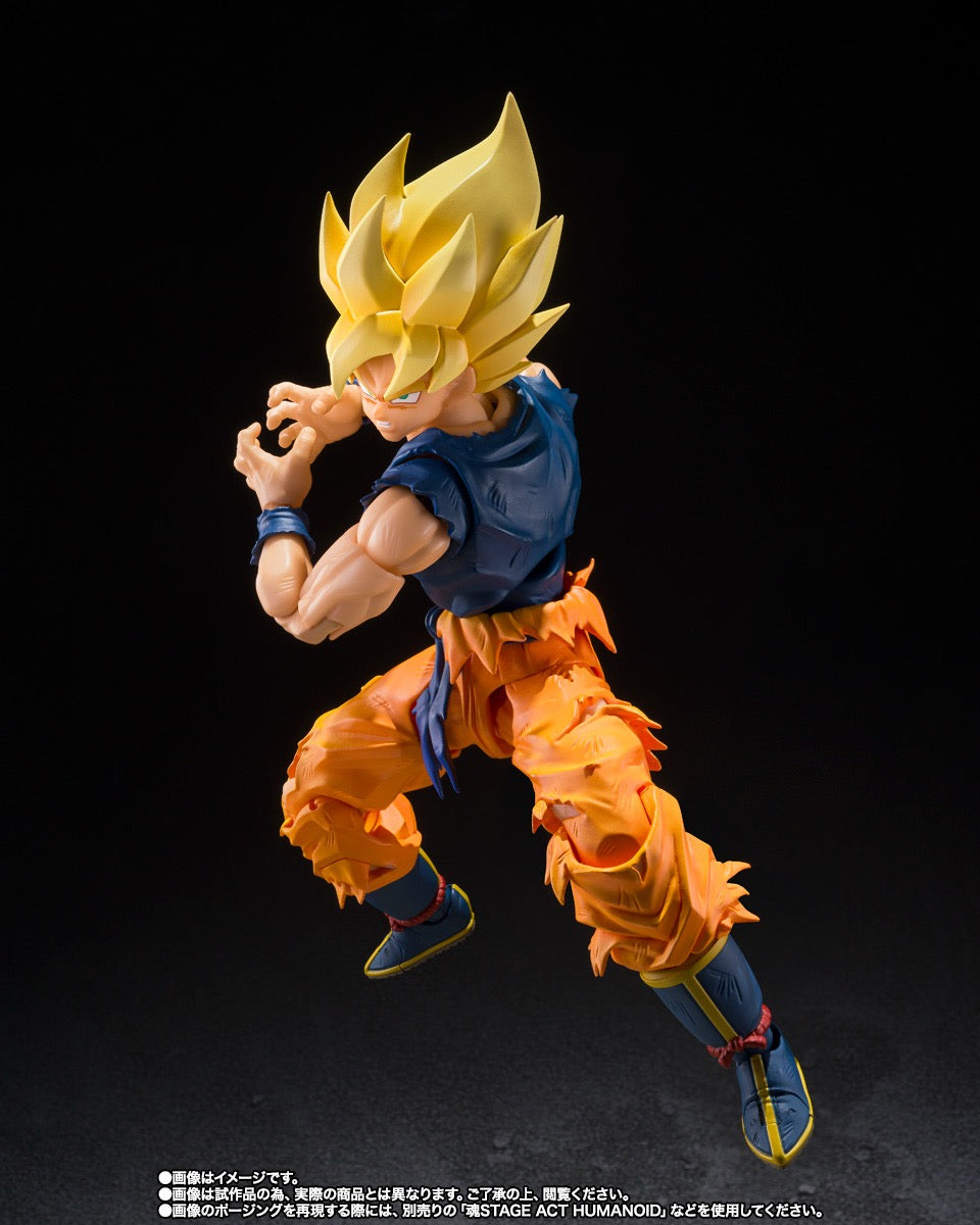 *PRE ORDER* DRAGONBALL Z SH FIGUARTS SUPER SAIYAN SON GOKU - FIGHTER OF RAGE (ETA SEPTEMBER)