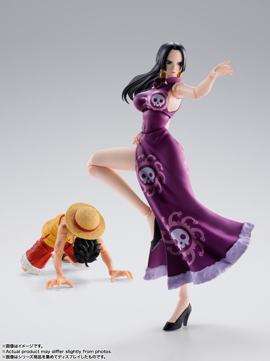 *PRE ORDER* One Piece SH Figuarts Action Figure Boa Hancock - Marineford Summit Battle Ver. (ETA SEPTEMBER)