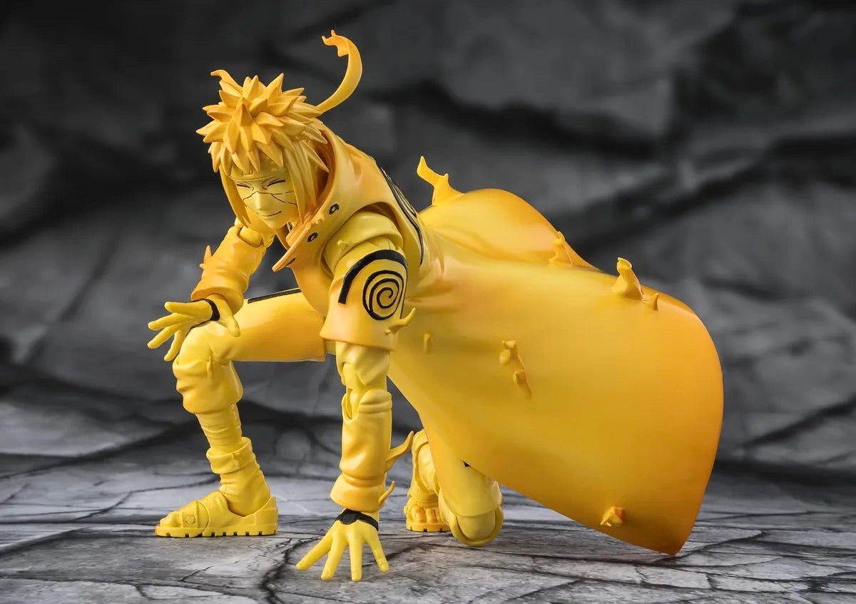 Naruto SH Figuarts Action Figure Minato Namikaze (Kurama Link Mode) - Bond of Light That Shatters Darkness