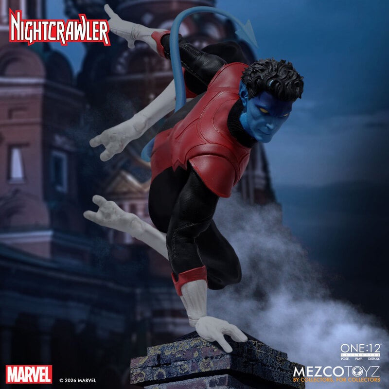 MEZCO ONE:12 COLLECTIVE Nightcrawler Action Figure