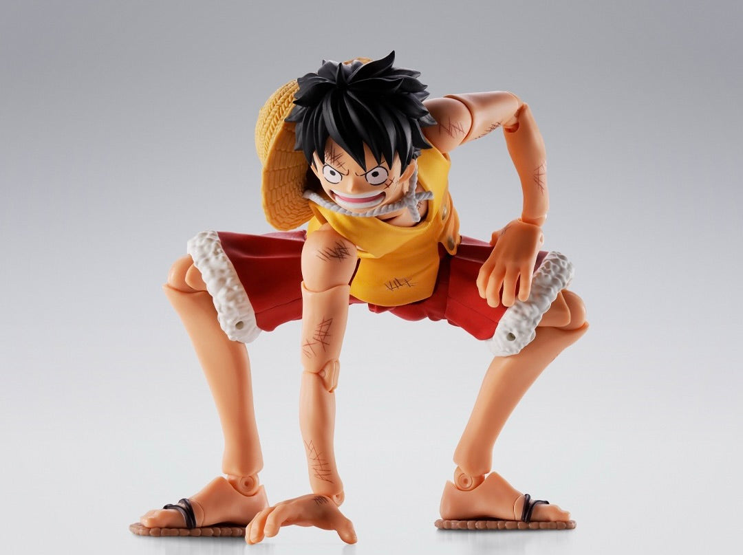 *PRE ORDER* One Piece SH Figuarts Action Figure Luffy - Marineford Summit Battle Ver. (ETA JUNE)