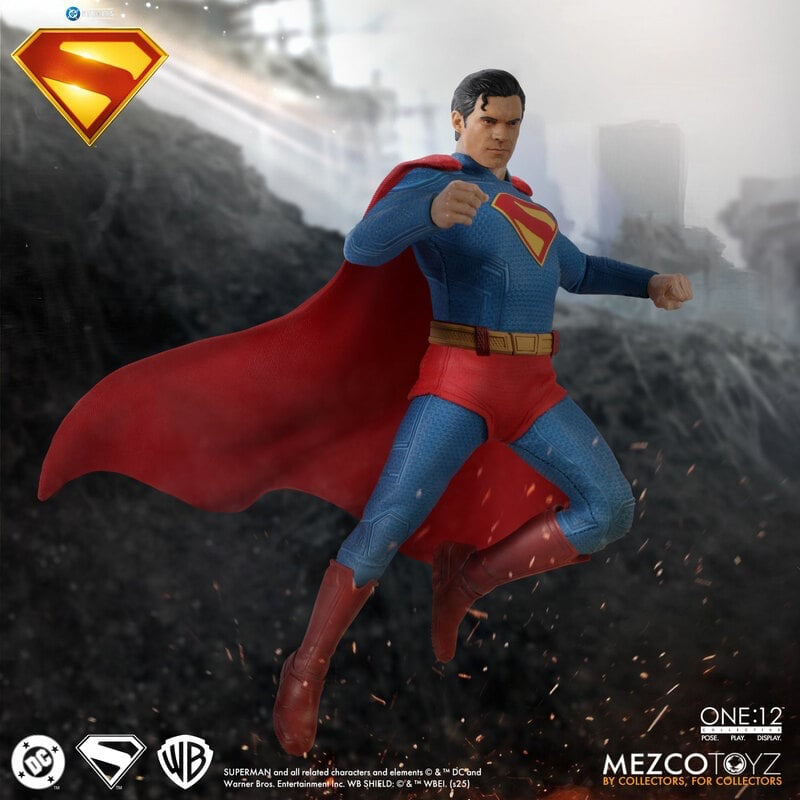 *PRE ORDER* MEZCO ONE:12 COLLECTIVE SUPERMAN (2025) - SUPERMAN AND KRYPTO (ETA MAY)