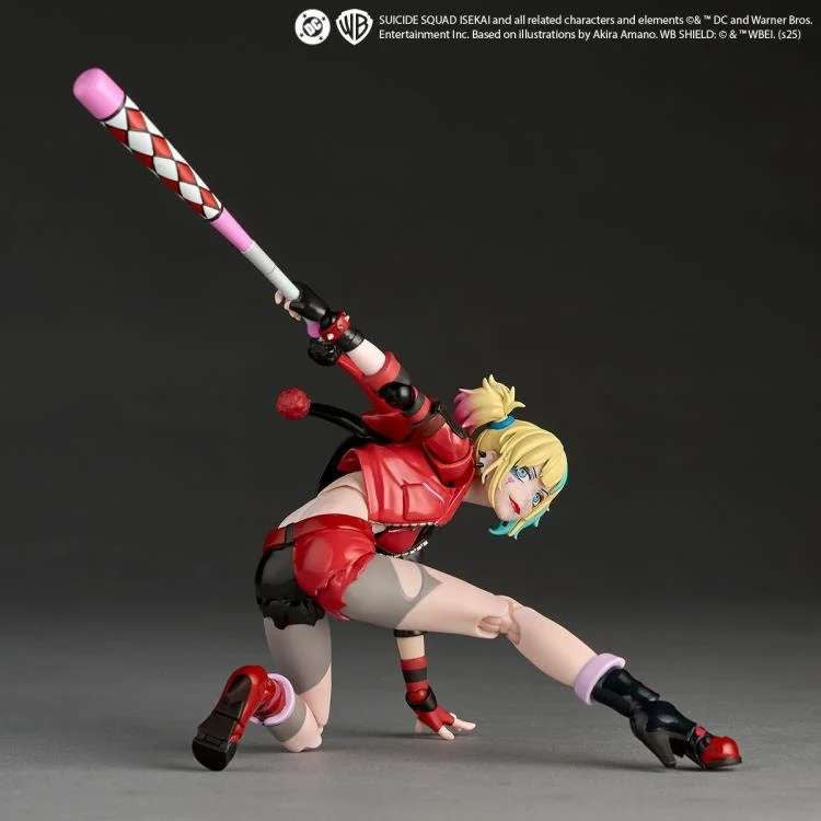 *PRE ORDER* DC Comics Amazing Yamaguchi Revoltech Harley Quinn Suicide Squad Isekai Ver. Action Figure (ETA JANUARY)