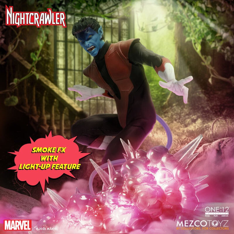 MEZCO ONE:12 COLLECTIVE Nightcrawler Action Figure