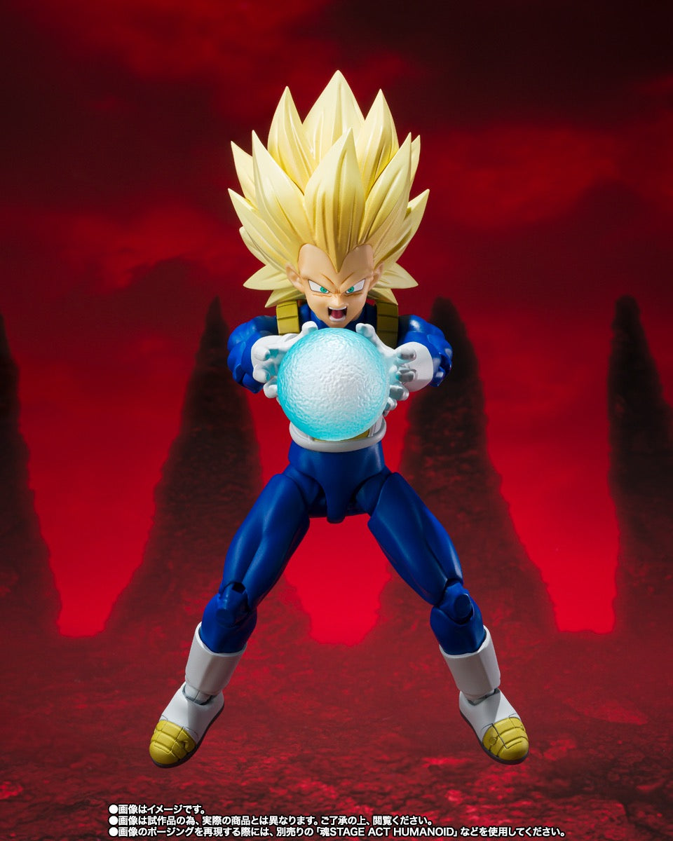 DRAGONBALL DAIMA SH FIGUARTS SUPER SAIYAN 3 VEGETA ACTION FIGURE
