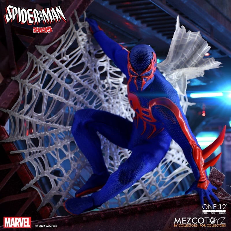 MEZCO ONE:12 COLLECTIVE Spider-Man 2099 RE-ISSUE