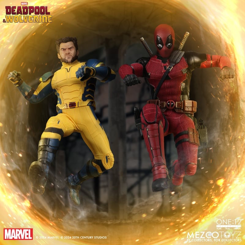 *PRE ORDER* MEZCO DEADPOOL AND WOLVERINE ONE:12 COLLECTIVE WOLVERINE (ETA SEPTEMBER)
