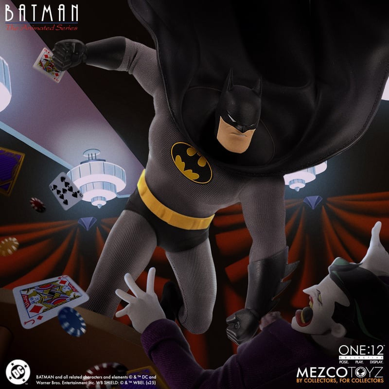 *PRE ORDER* MEZCO ONE:12 COLLECTIVE Batman: The Animated Series - Batman (ETA MARCH)
