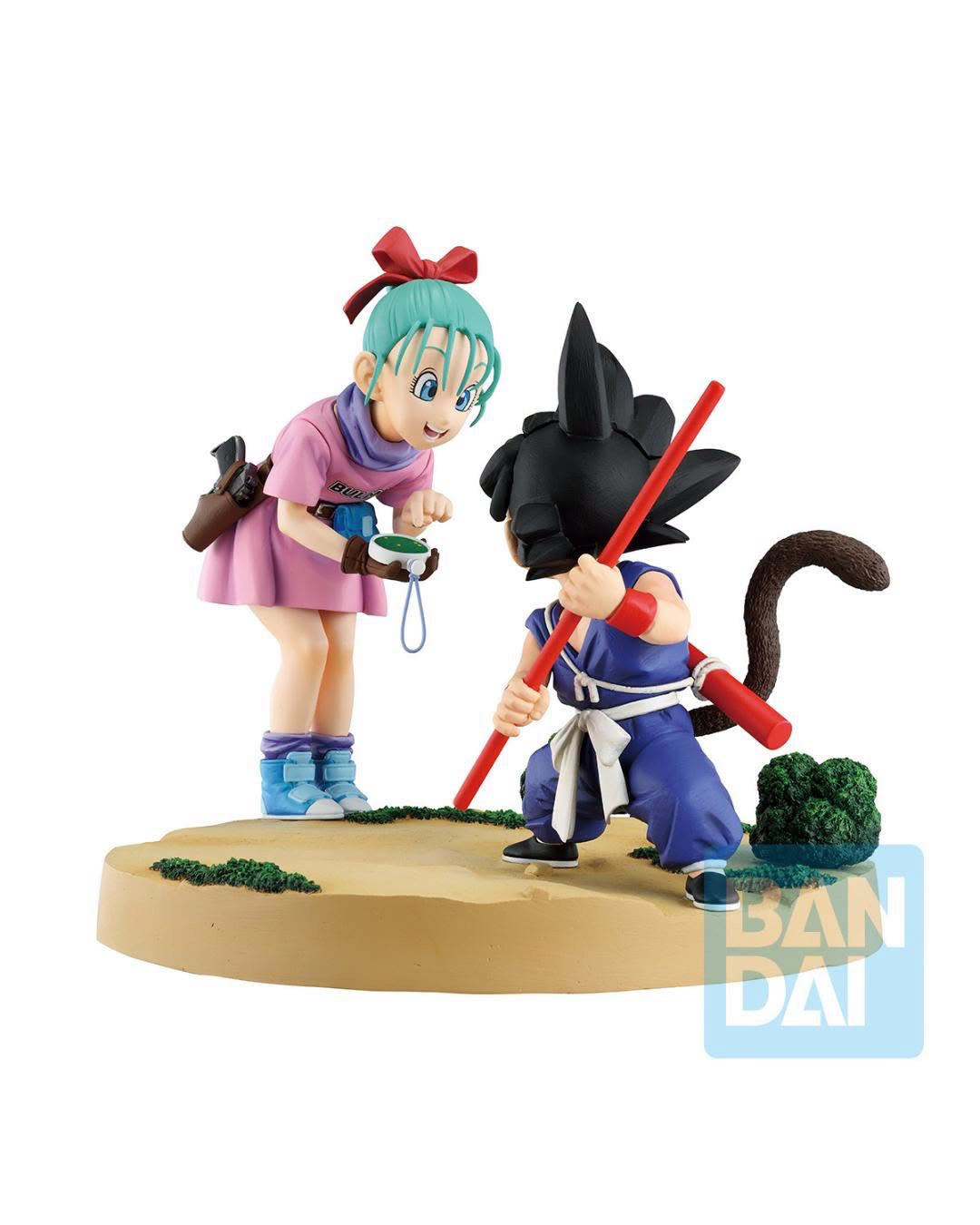 ICHIBANSHO FIGURE SON GOKU & BULMA (FANTASTIC ADVENTURE 3)