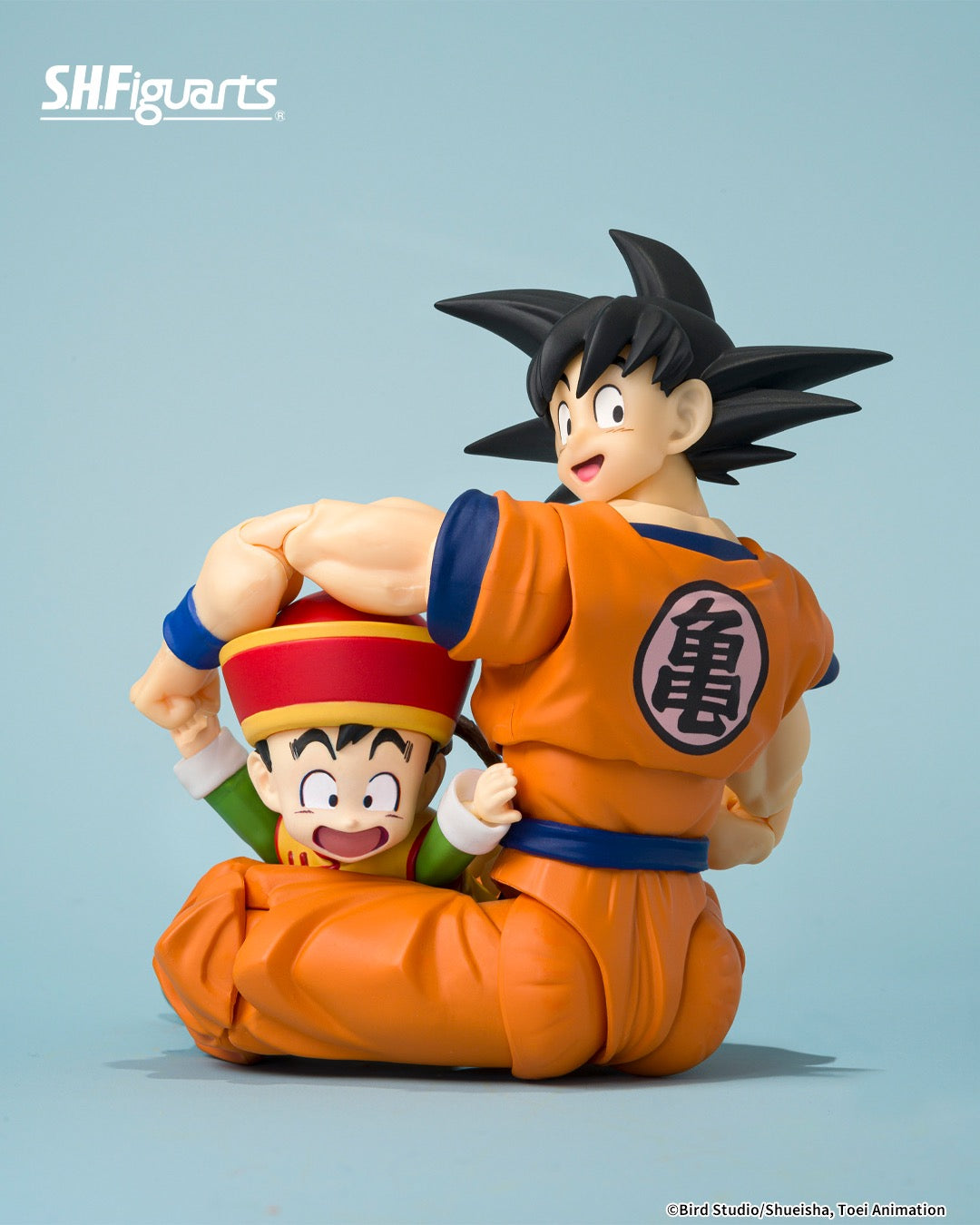 *PRE ORDER* Dragon Ball SH.Figuarts Action Figure Son Goku & Son Gohan Kid & Kintoun (ETA May)