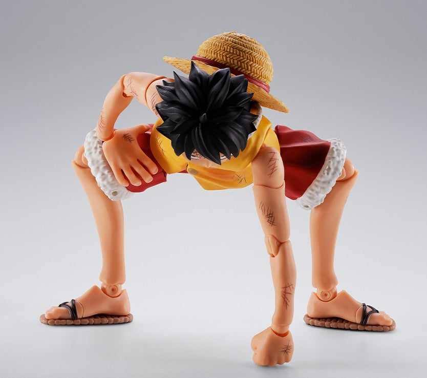 *PRE ORDER* One Piece SH Figuarts Action Figure Luffy - Marineford Summit Battle Ver. (ETA JUNE)
