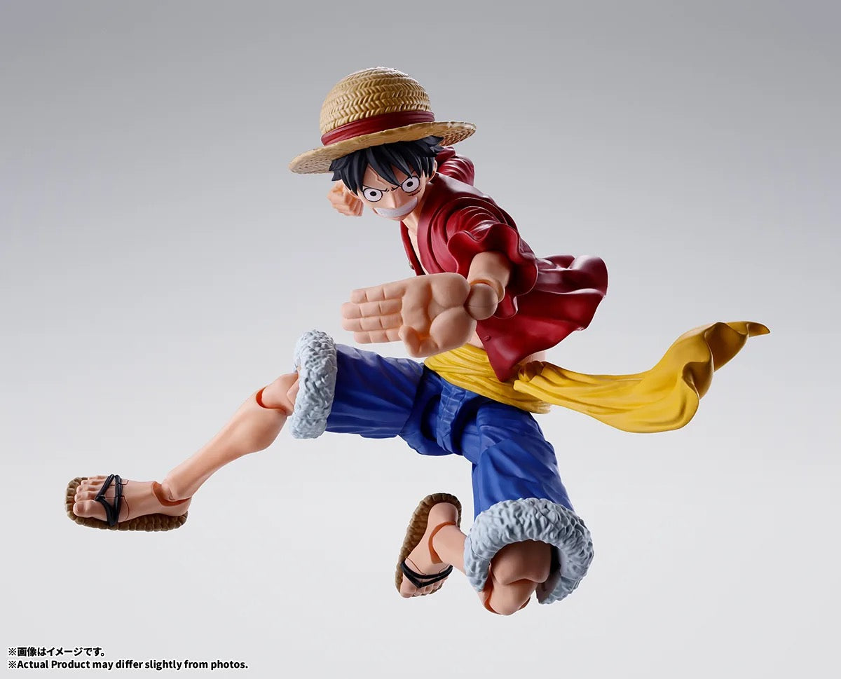 One Piece SH Figuarts Action Figure MONKEY.D.LUFFY - New World