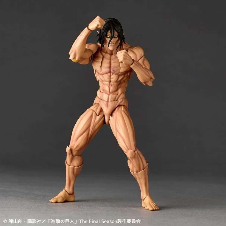 *PRE ORDER* Attack on Titan Amazing Yamaguchi Revoltech Attack Titan - Eren Yeager Action Figure (ETA NOVEMBER)