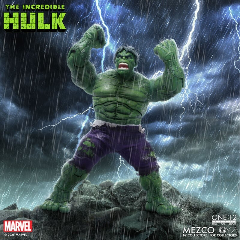MEZCO ONE:12 COLLECTIVE The Incredible Hulk Action Figure