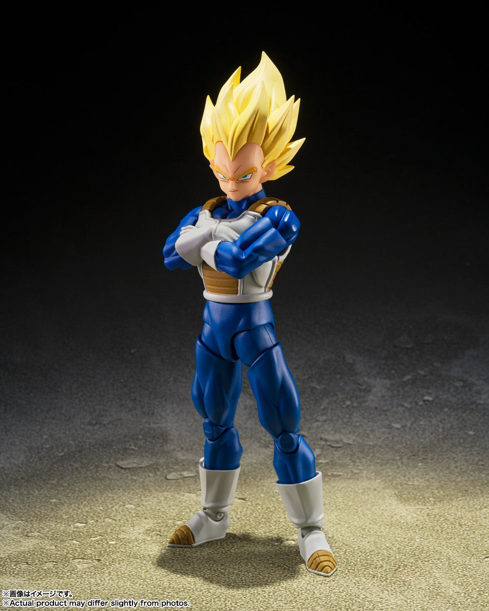 *PRE ORDER* DRAGONBALL Z SH FIGUARTS SUPER SAIYAN VEGETA - DANGEROUS PRIDE (ETA JUNE)