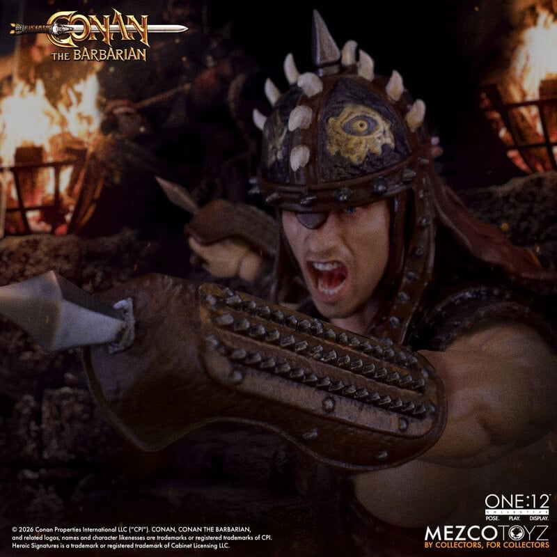 MEZCO ONE:12 COLLECTIVE Conan The Barbarian (1982): Pit Fighter Edition