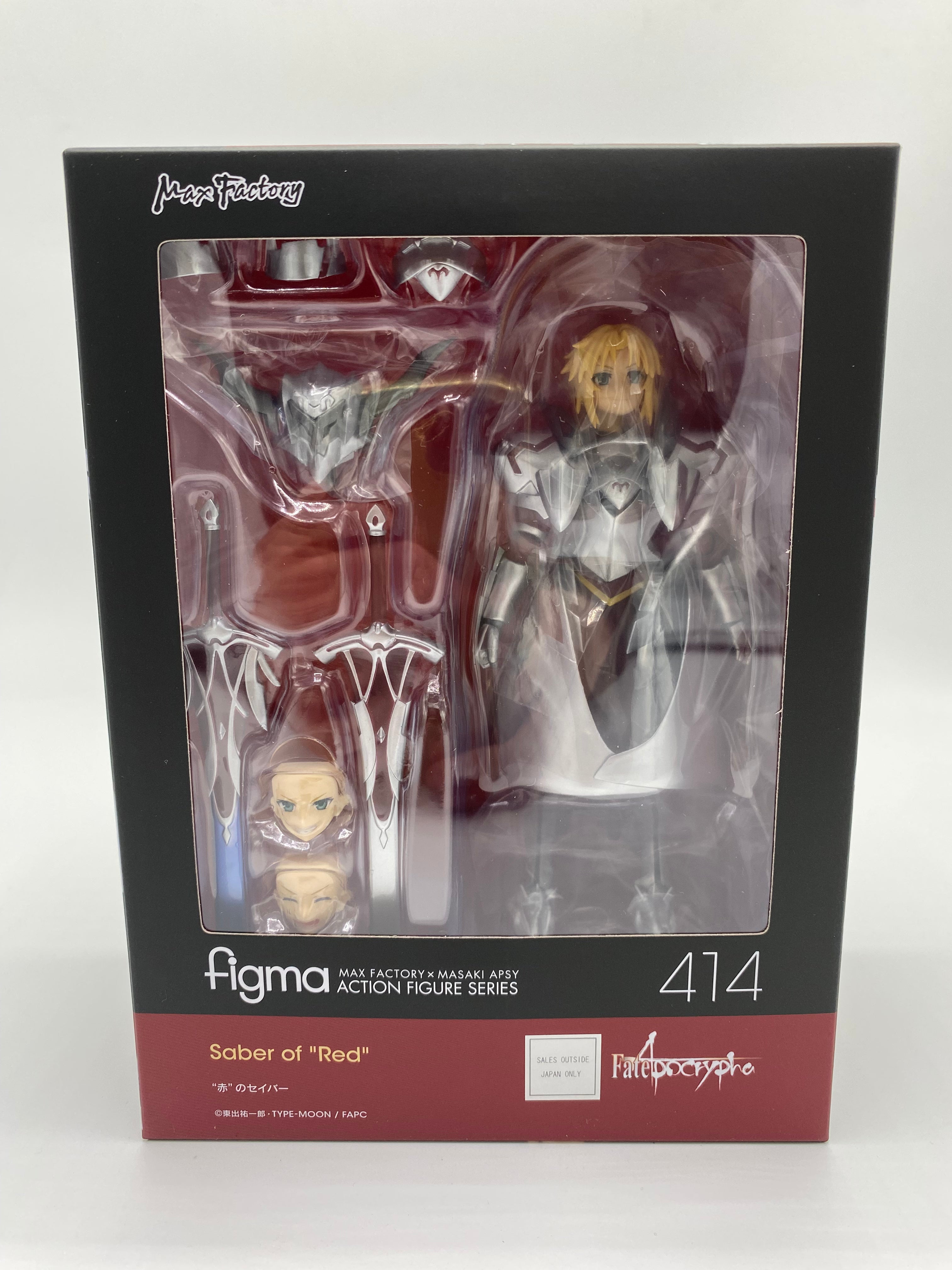 Fate/Apocrypha Figma Action Figure Saber of Red