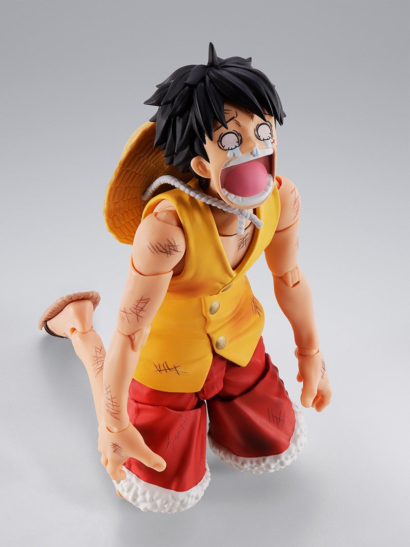 *PRE ORDER* One Piece SH Figuarts Action Figure Luffy - Marineford Summit Battle Ver. (ETA JUNE)
