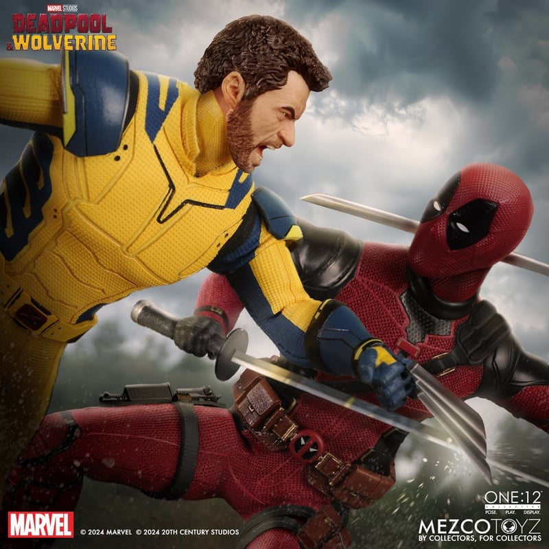 *PRE ORDER* MEZCO DEADPOOL AND WOLVERINE ONE:12 COLLECTIVE WOLVERINE (ETA SEPTEMBER)