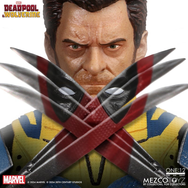 *PRE ORDER* MEZCO DEADPOOL AND WOLVERINE ONE:12 COLLECTIVE WOLVERINE (ETA SEPTEMBER)
