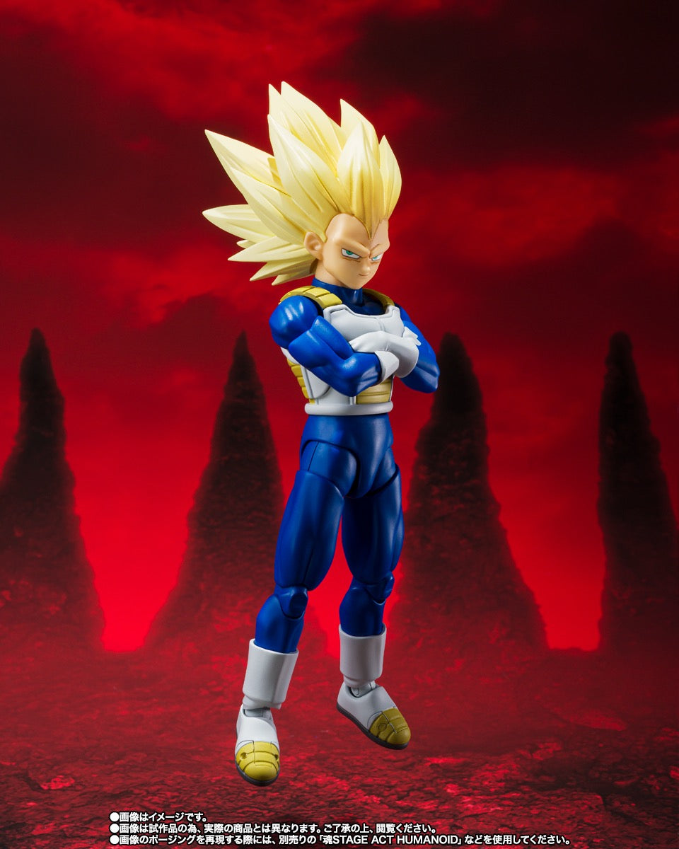 DRAGONBALL DAIMA SH FIGUARTS SUPER SAIYAN 3 VEGETA ACTION FIGURE