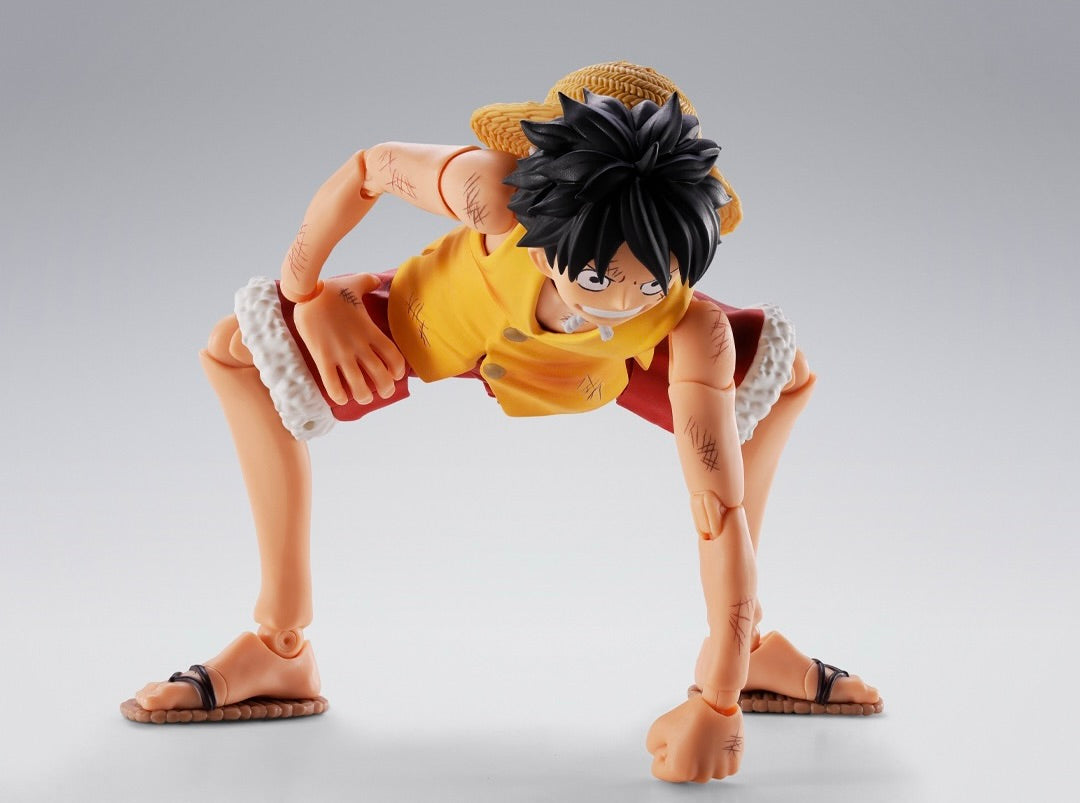 *PRE ORDER* One Piece SH Figuarts Action Figure Luffy - Marineford Summit Battle Ver. (ETA JUNE)