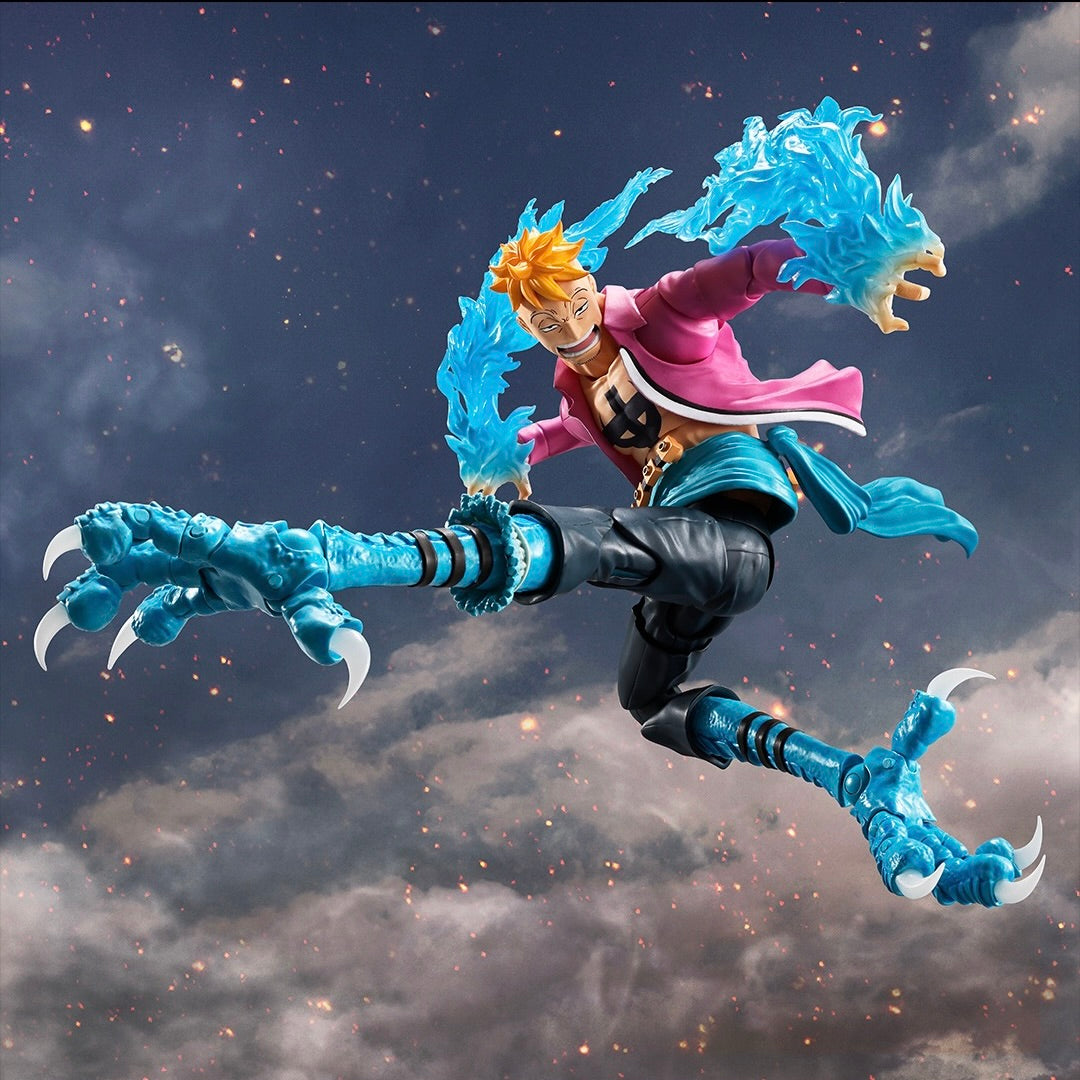 *PRE ORDER* One Piece SH Figuarts Action Figure Marco - Marineford Summit Battle Ver. (ETA AUGUST)
