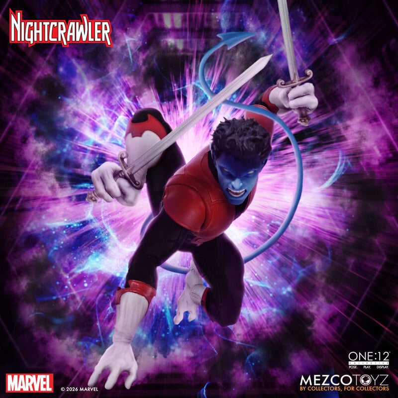 MEZCO ONE:12 COLLECTIVE Nightcrawler Action Figure