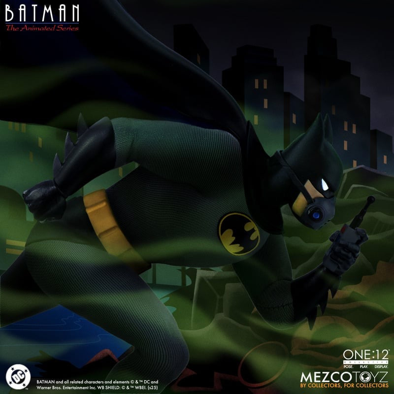 *PRE ORDER* MEZCO ONE:12 COLLECTIVE Batman: The Animated Series - Batman (ETA MARCH)