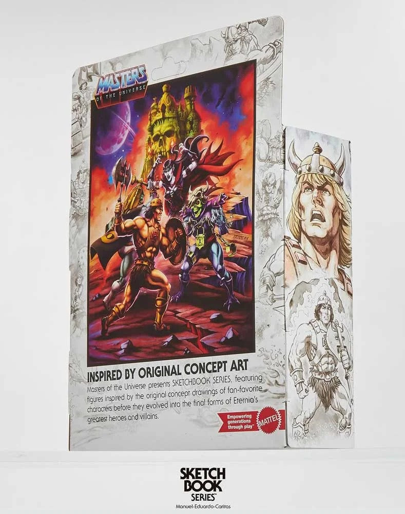 Masters of the Universe Origins Action Figure Sketchbook Series: He-Man