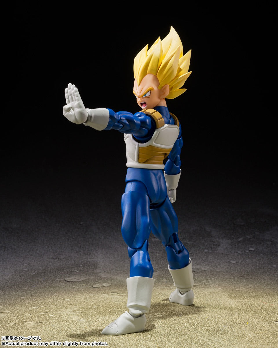 *PRE ORDER* DRAGONBALL Z SH FIGUARTS SUPER SAIYAN VEGETA - DANGEROUS PRIDE (ETA JUNE)