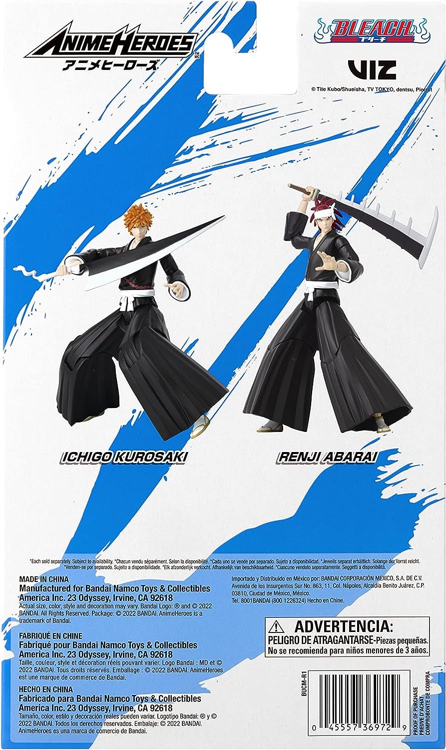 Anime Heroes Bleach - Abarai Renji Action Figure