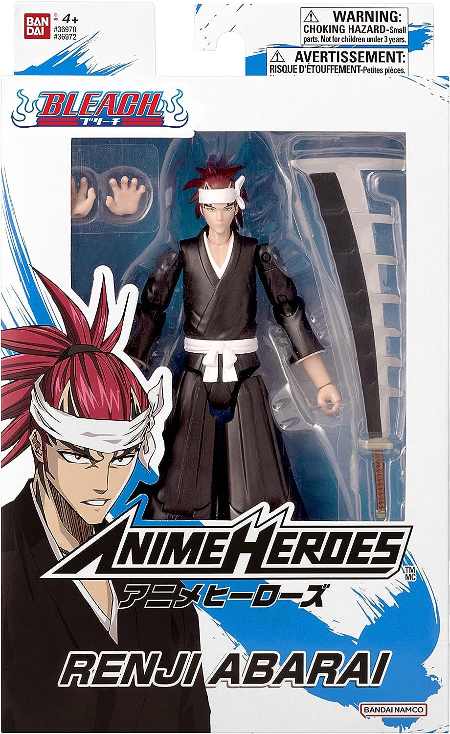 Anime Heroes Bleach - Abarai Renji Action Figure