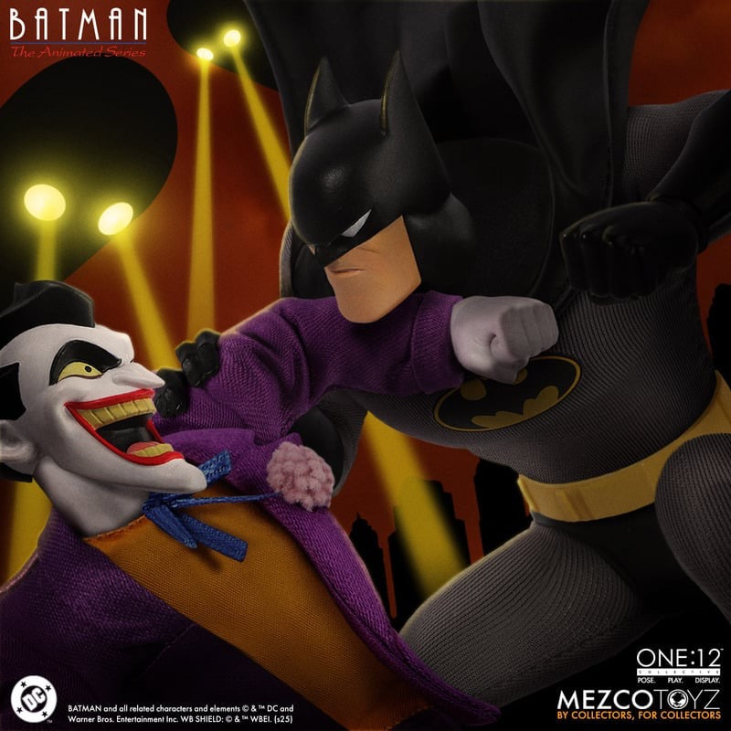 *PRE ORDER* MEZCO ONE:12 COLLECTIVE Batman: The Animated Series - Batman (ETA MARCH)