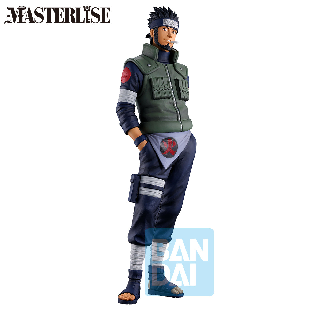 Naruto Shippuden Hidan Kakuzu Arc Ichibansho Masterlise PVC Figure Asuma Sarutobi
