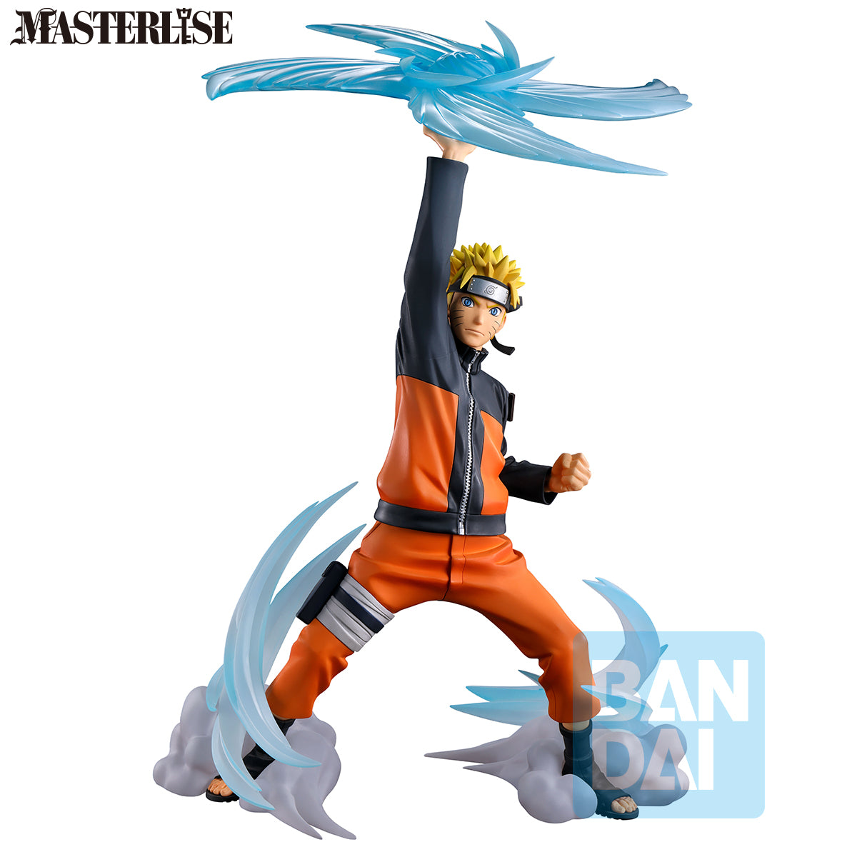 Naruto Shippuden Hidan Kakuzu Arc Ichibansho Masterlise PVC Figure Naruto Uzumaki Wind Style: Rasen Shuriken