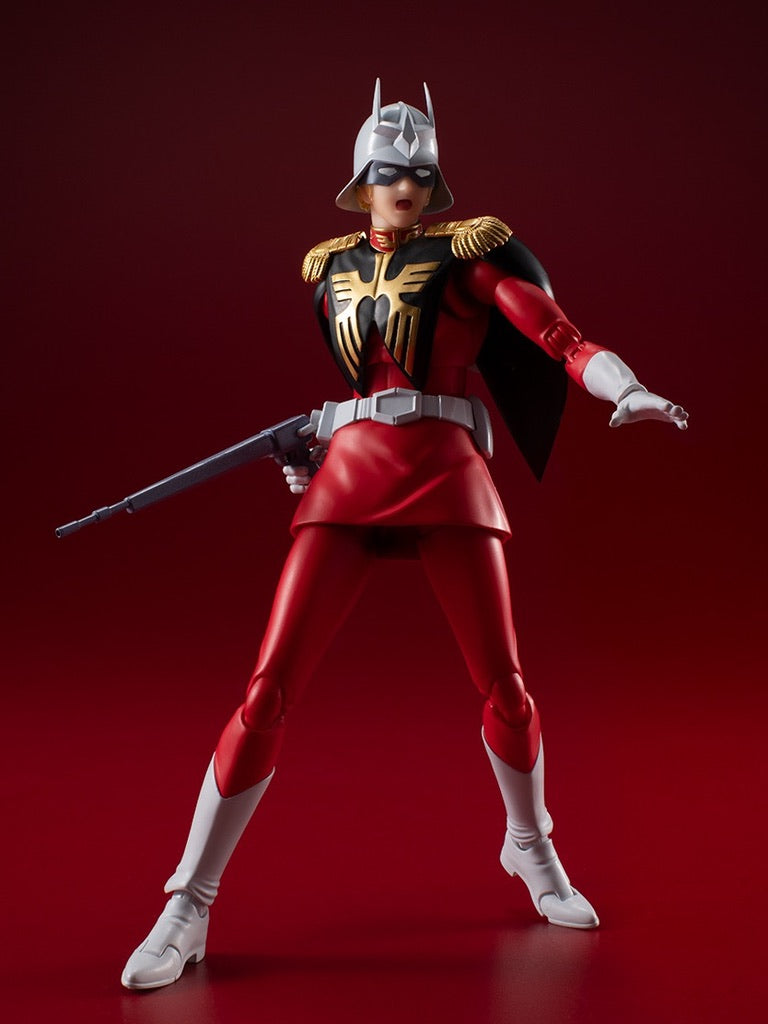 *PRE ORDER* Mobile Suit Gundam SH Figuarts Char Aznable Action Figure (ETA NOVEMBER)