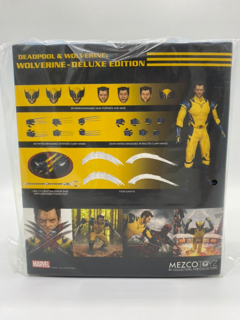 Marvel MEZCO DEADPOOL AND WOLVERINE ONE:12 COLLECTIVE WOLVERINE