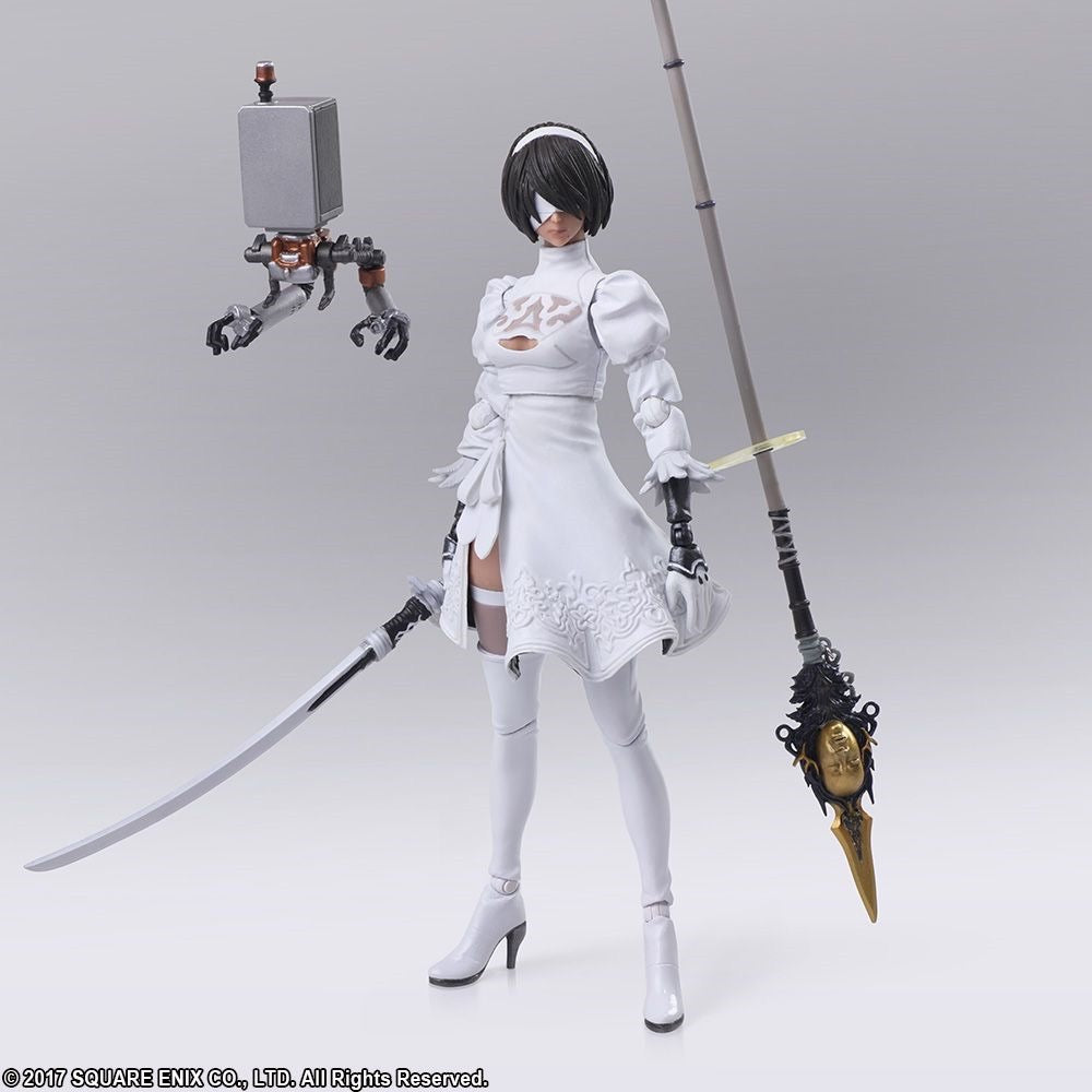 NieR: Automata Bring Arts Action Figure 2P Color Variant version Square Enix Exclusive