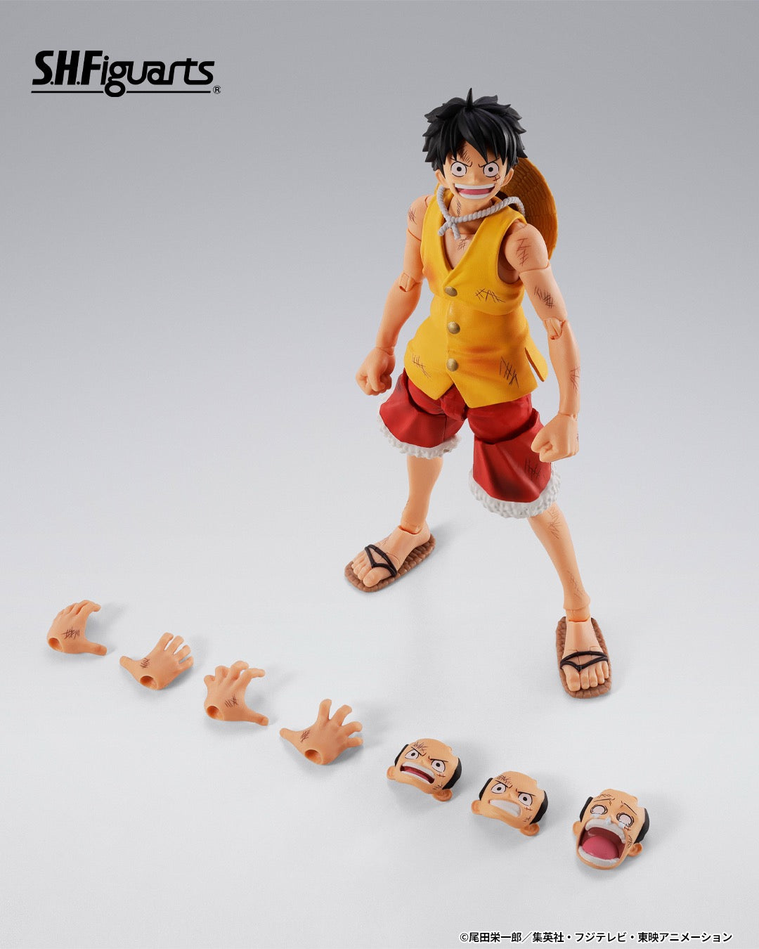*PRE ORDER* One Piece SH Figuarts Action Figure Luffy - Marineford Summit Battle Ver. (ETA JUNE)
