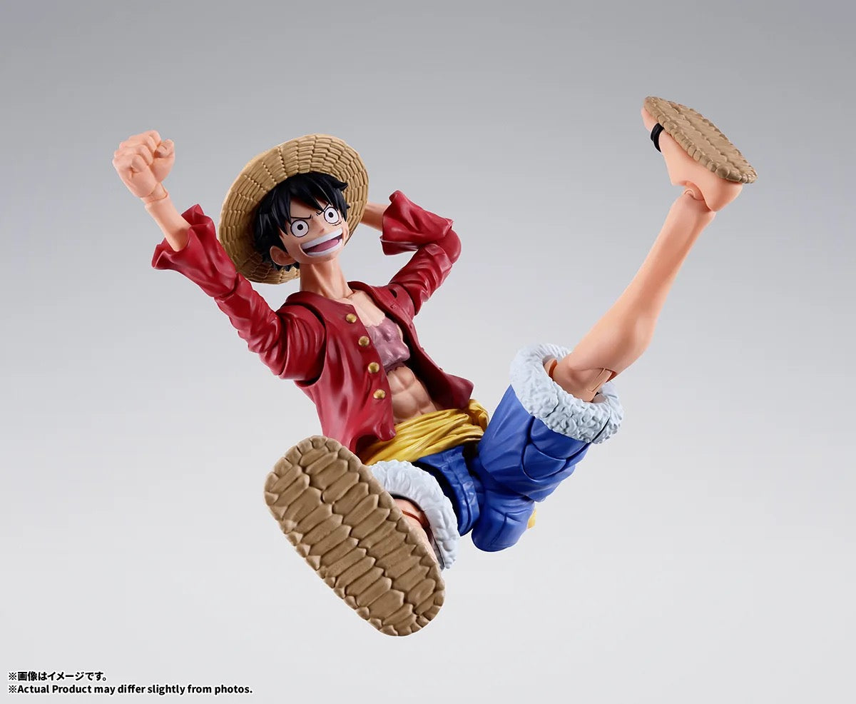 One Piece SH Figuarts Action Figure MONKEY.D.LUFFY - New World