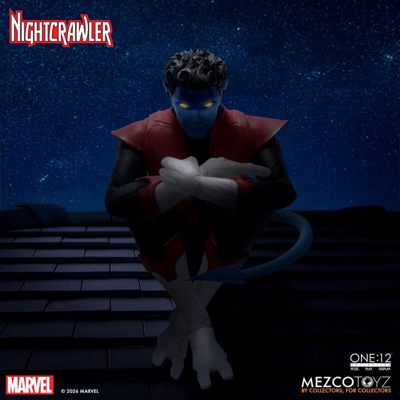 MEZCO ONE:12 COLLECTIVE Nightcrawler Action Figure