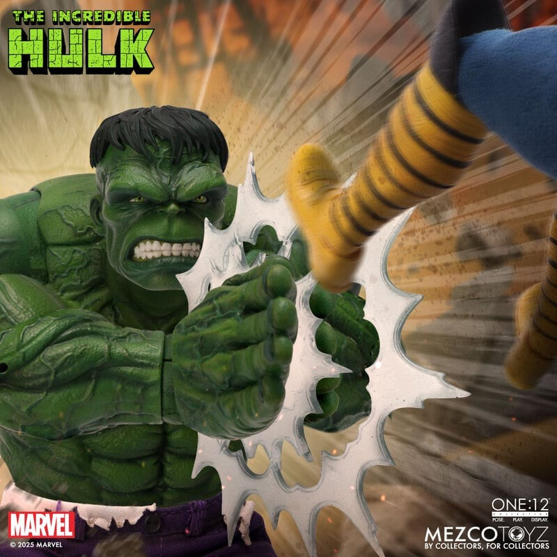 MEZCO ONE:12 COLLECTIVE The Incredible Hulk Action Figure