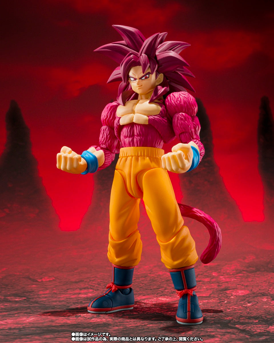 DRAGONBALL DAIMA SH FIGUARTS SUPER SAIYAN 4 GOKU ACTION FIGURE