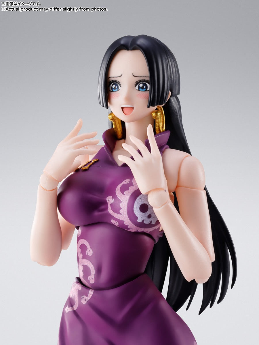 *PRE ORDER* One Piece SH Figuarts Action Figure Boa Hancock - Marineford Summit Battle Ver. (ETA SEPTEMBER)