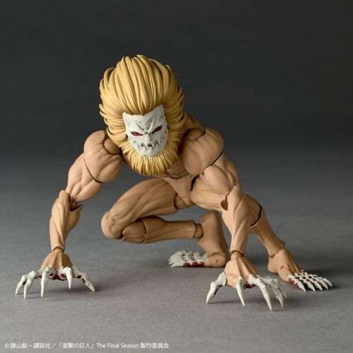 *PRE ORDER* Attack on Titan Amazing Yamaguchi Revoltech Jaw Titan Action Figure (ETA JUNE)