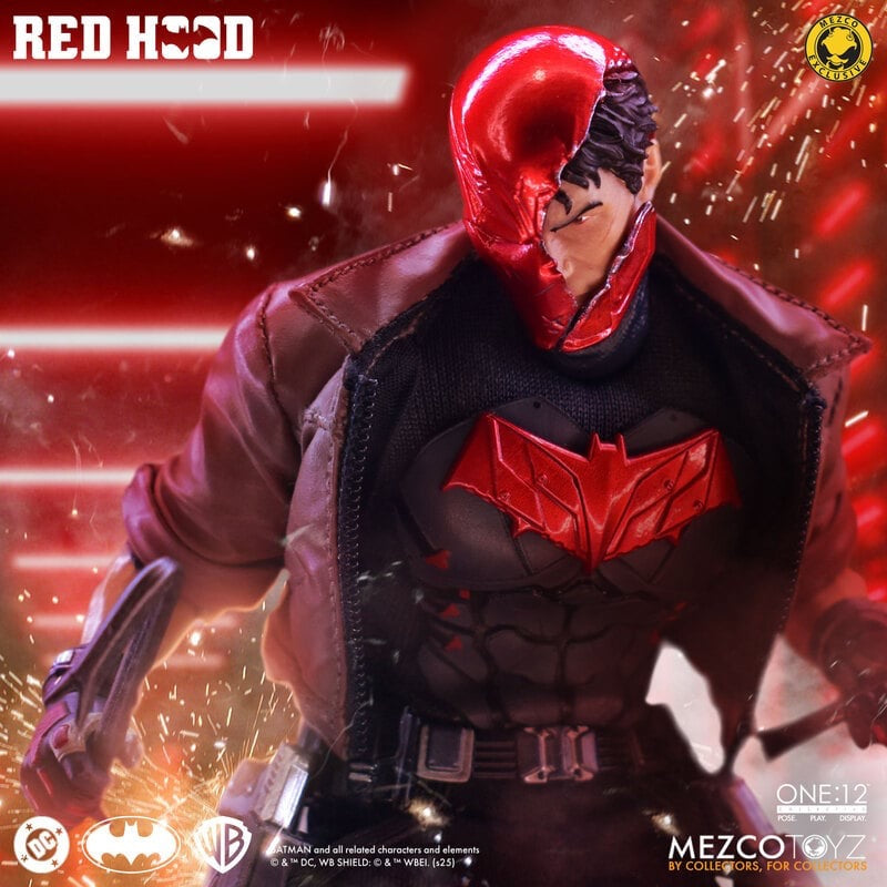 *PRE ORDER* MEZCO ONE:12 COLLECTIVE Red Hood (ETA APRIL)
