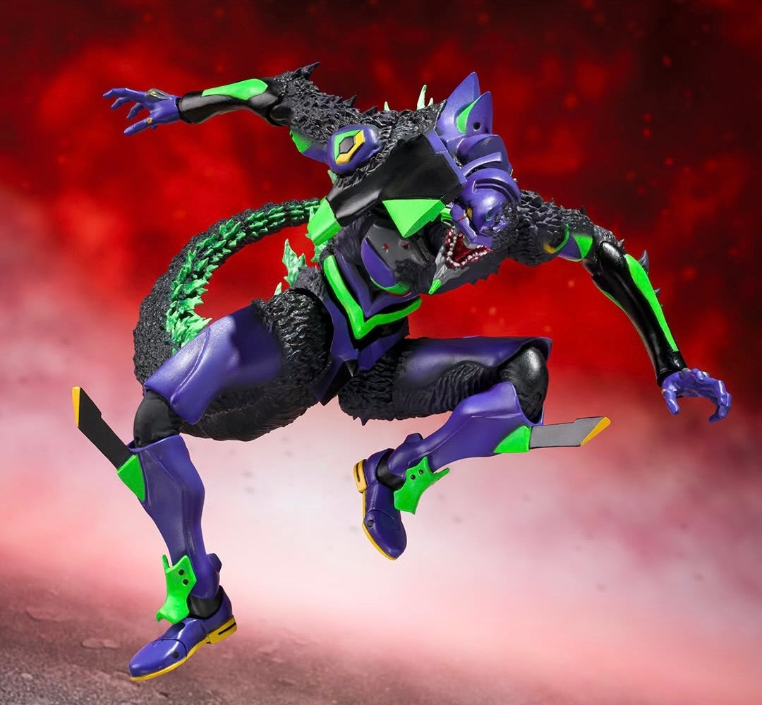 Evangelion SH MonsterArts Action Figure Test Type-01 "G" Awakening Form